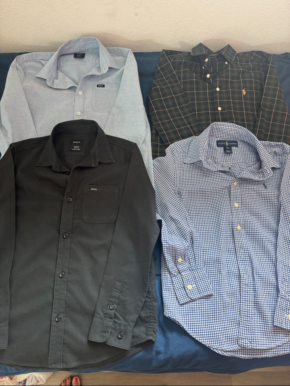 Polo by Ralph Lauren Blue Gingham Button-Down Shirt